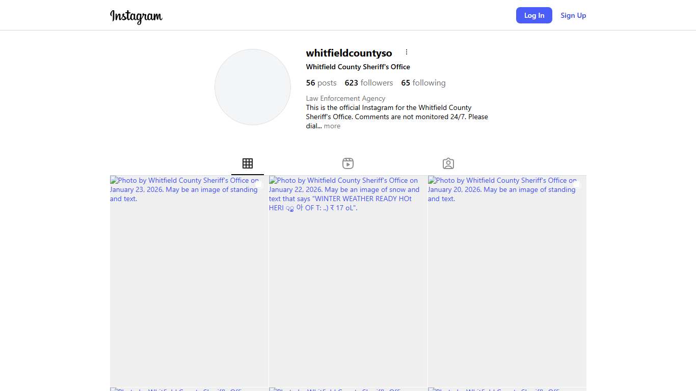 Whitfield County Sheriff's Office (@whitfieldcountyso) • Instagram photos and videos